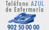 Telefono azul enfermería